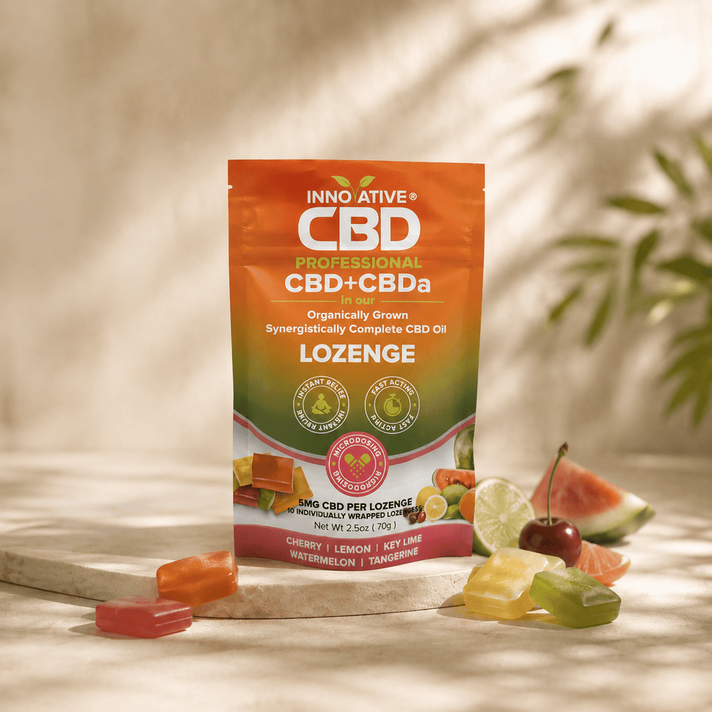 Full Spectrum CBD Lozenges | Daily Wellness Microdose