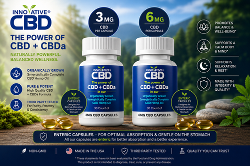 Full-Spectrum Premium CBD Capsules