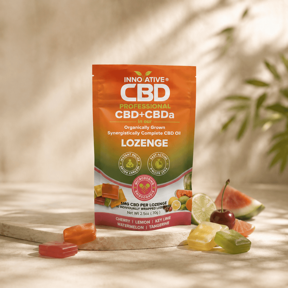 Full Spectrum CBD Lozenges | Fast Acting CBD + CBDa Microdose Formula