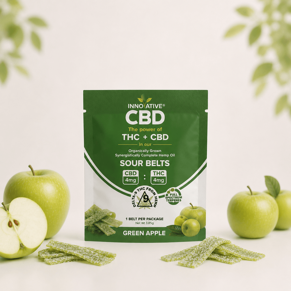 THC + CBD Sour Belts Trial Size Collection
