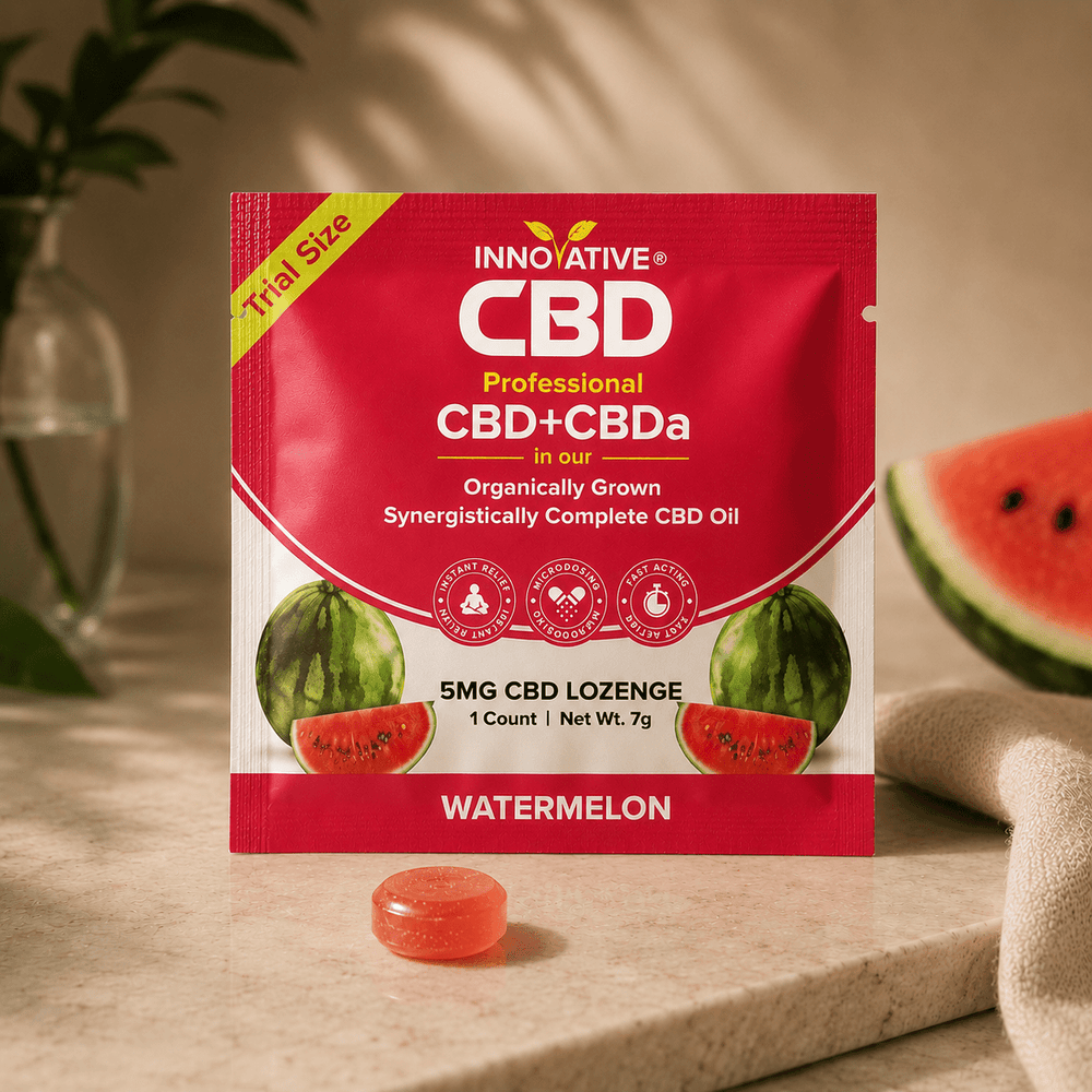 Innovative CBD Tropical Assortment CBD+CBDa Lozenges – Discovery Collection