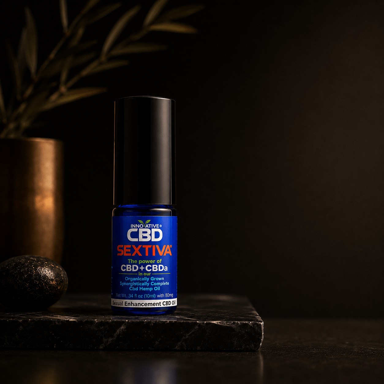 Sextiva CBD Intimacy Oil | Sensual Wellness Formula | Innovative CBD