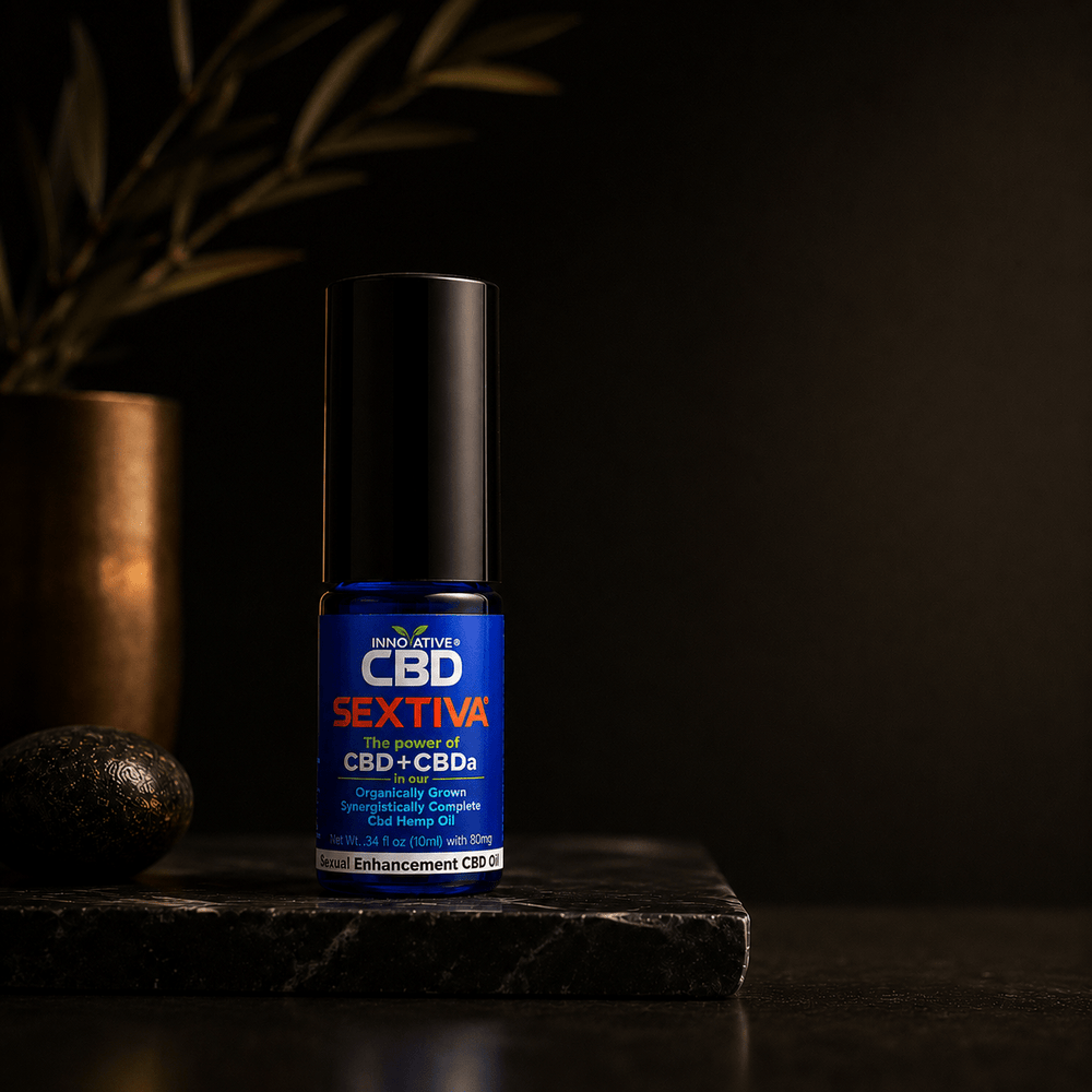 Aceite para la intimidad con CBD de amplio espectro Sextiva