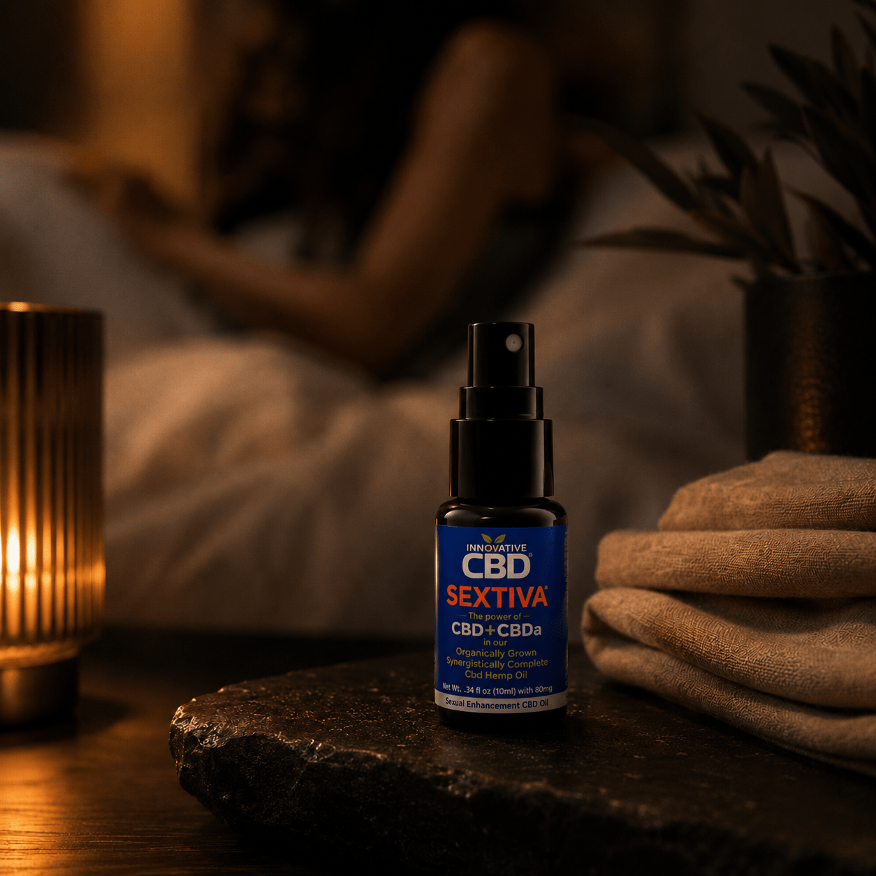 Sextiva CBD Intimacy Oil | Sensual Wellness Formula | Innovative CBD